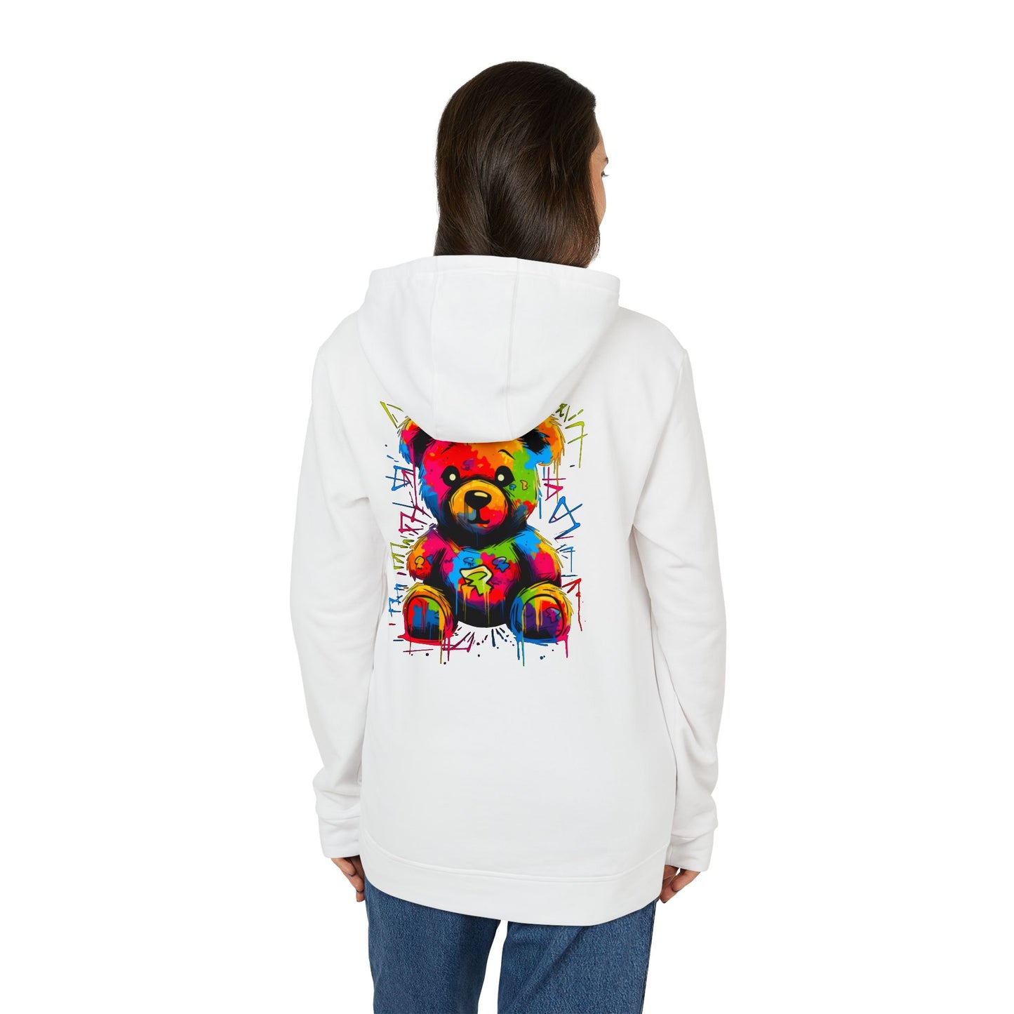Geo the Teddy – Minimalist Hoodie