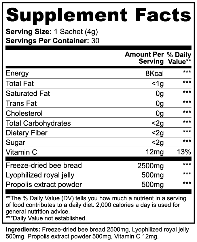 SWARM STRENGTH – BEE BREAD POWDER