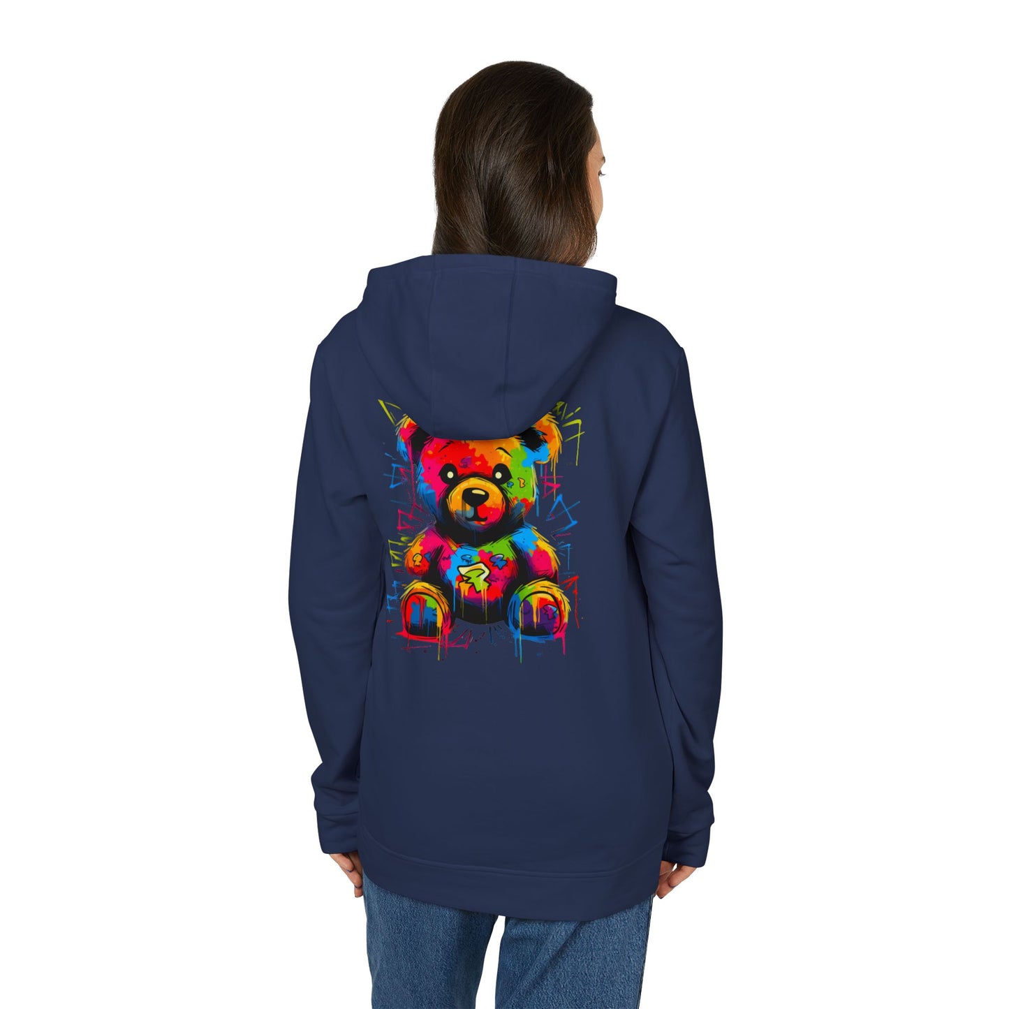 Geo the Teddy – Minimalist Hoodie