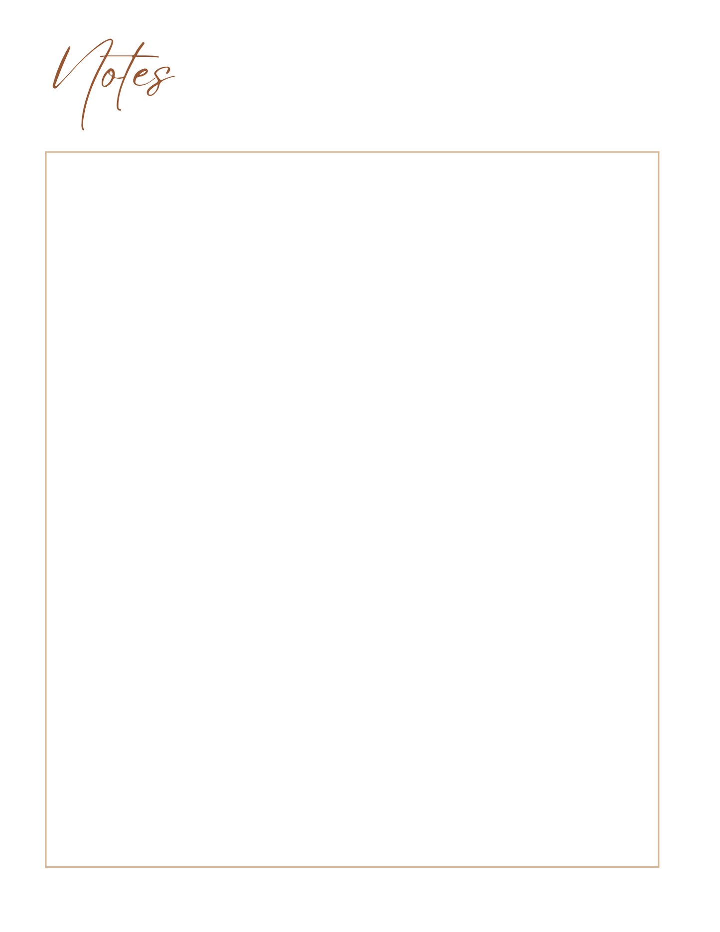 Digital Skincare Planner
