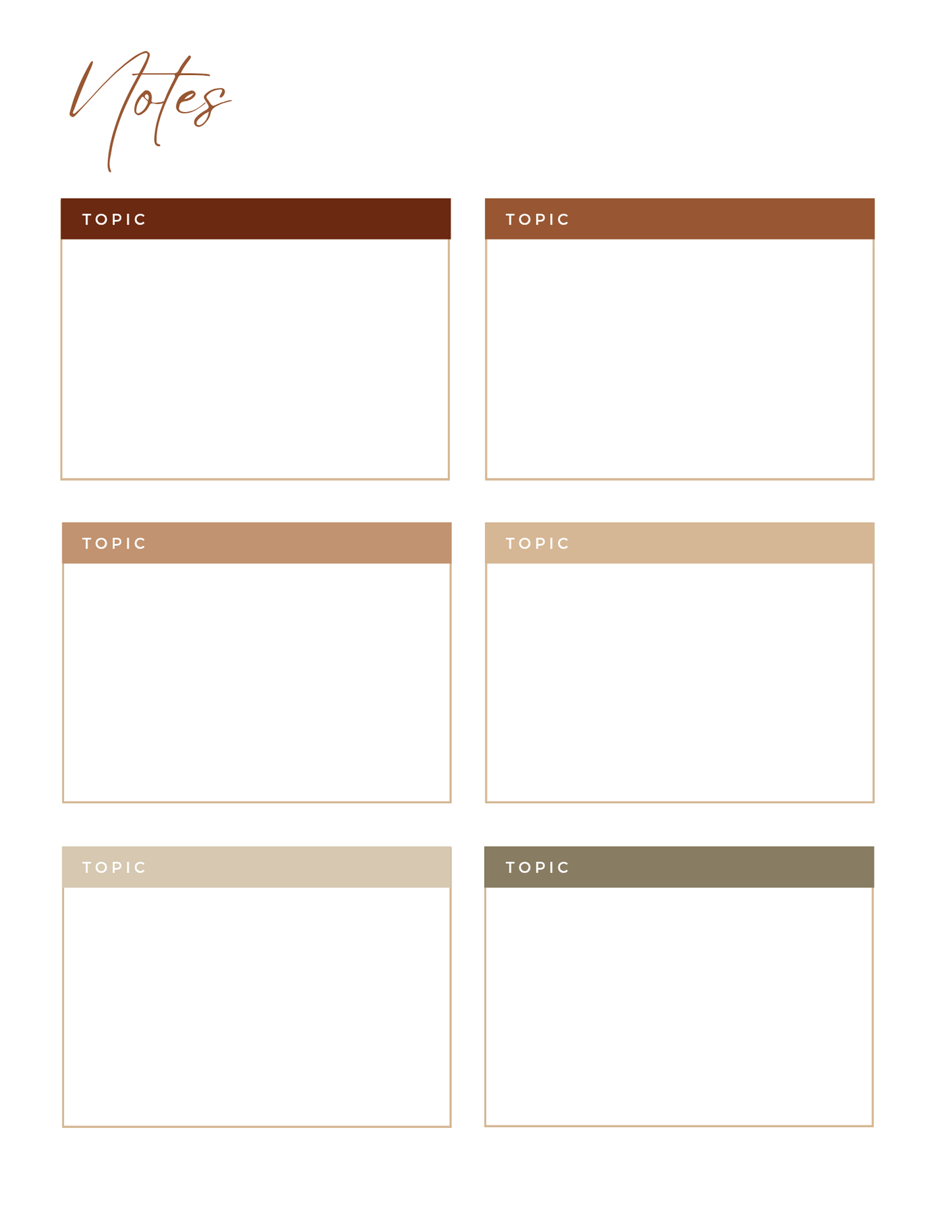 Digital Skincare Planner