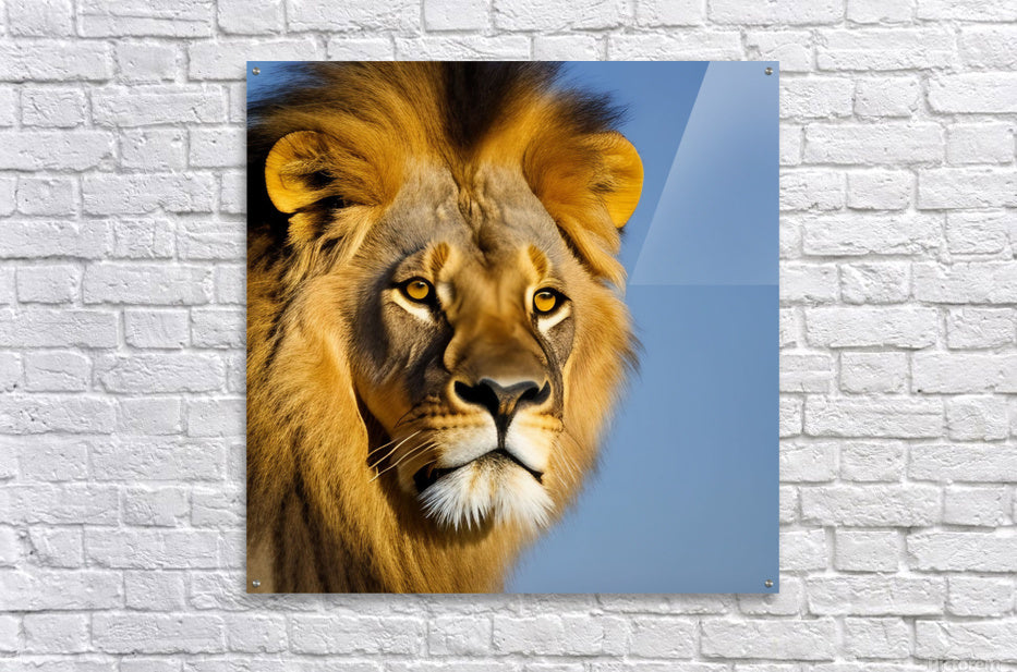 The King. Lion