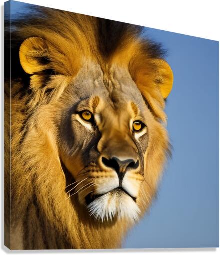 The King. Lion