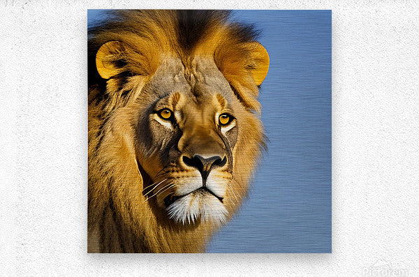 The King. Lion