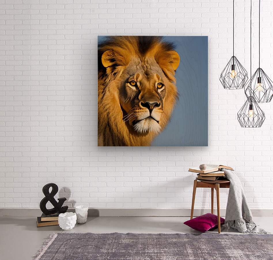 The King. Lion