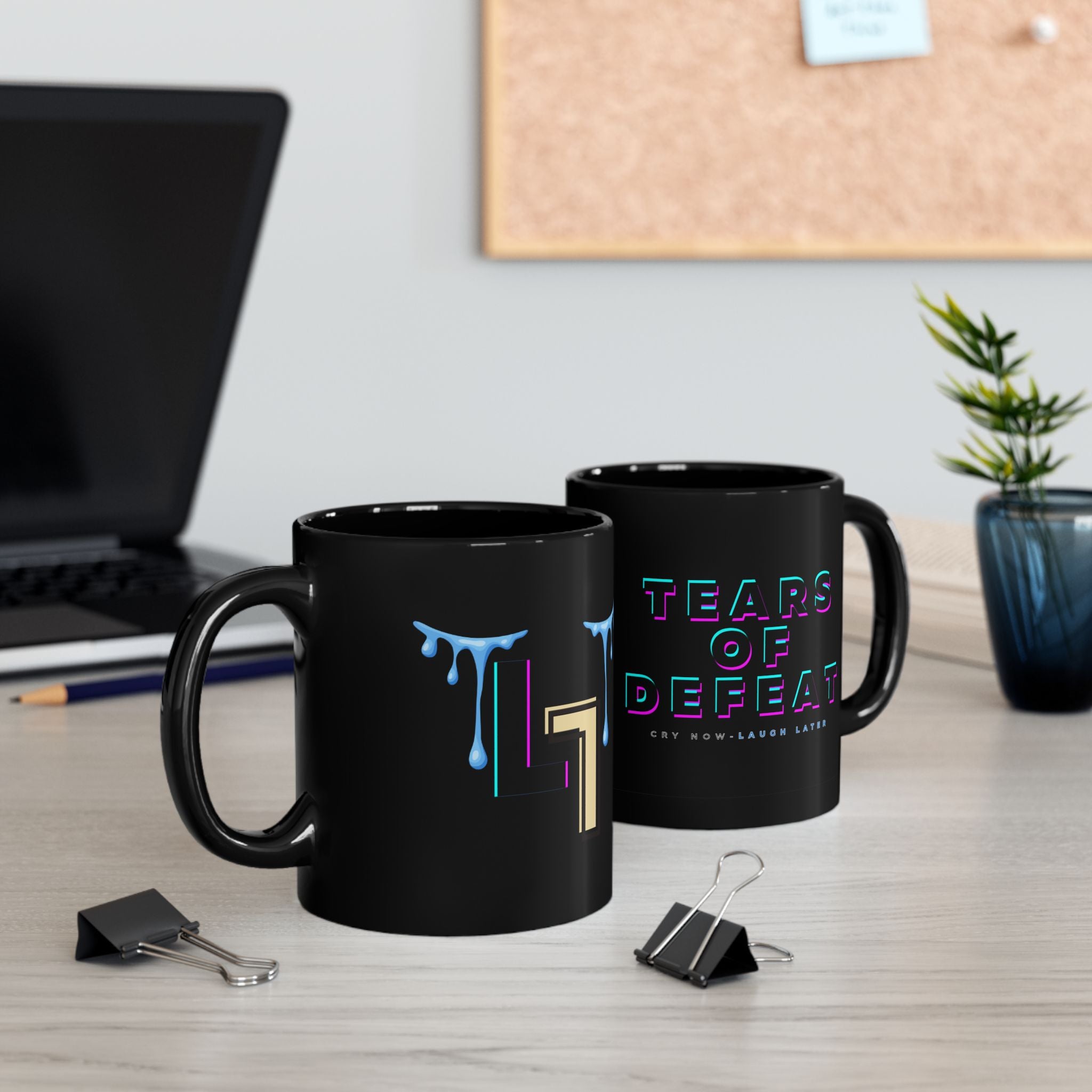 TEARS OF DEFEAT MUG: SIP YOUR FAILURE IN STYLE)
