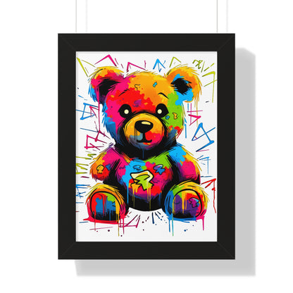 Geo the Teddy Framed Poster