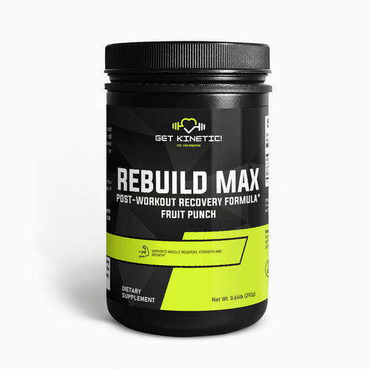 REBUILD MAX (FRUIT PUNCH) – POST-WORKOUT RECOVERY FORMULA