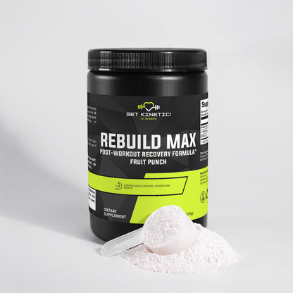 REBUILD MAX (FRUIT PUNCH) – POST-WORKOUT RECOVERY FORMULA