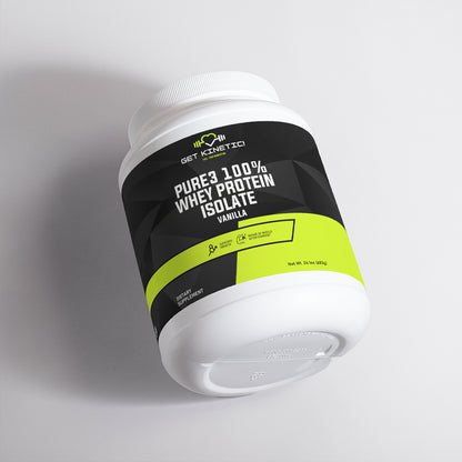 Get Kinetic! Pure3 100% Whey Protein Isolate (Vanilla)