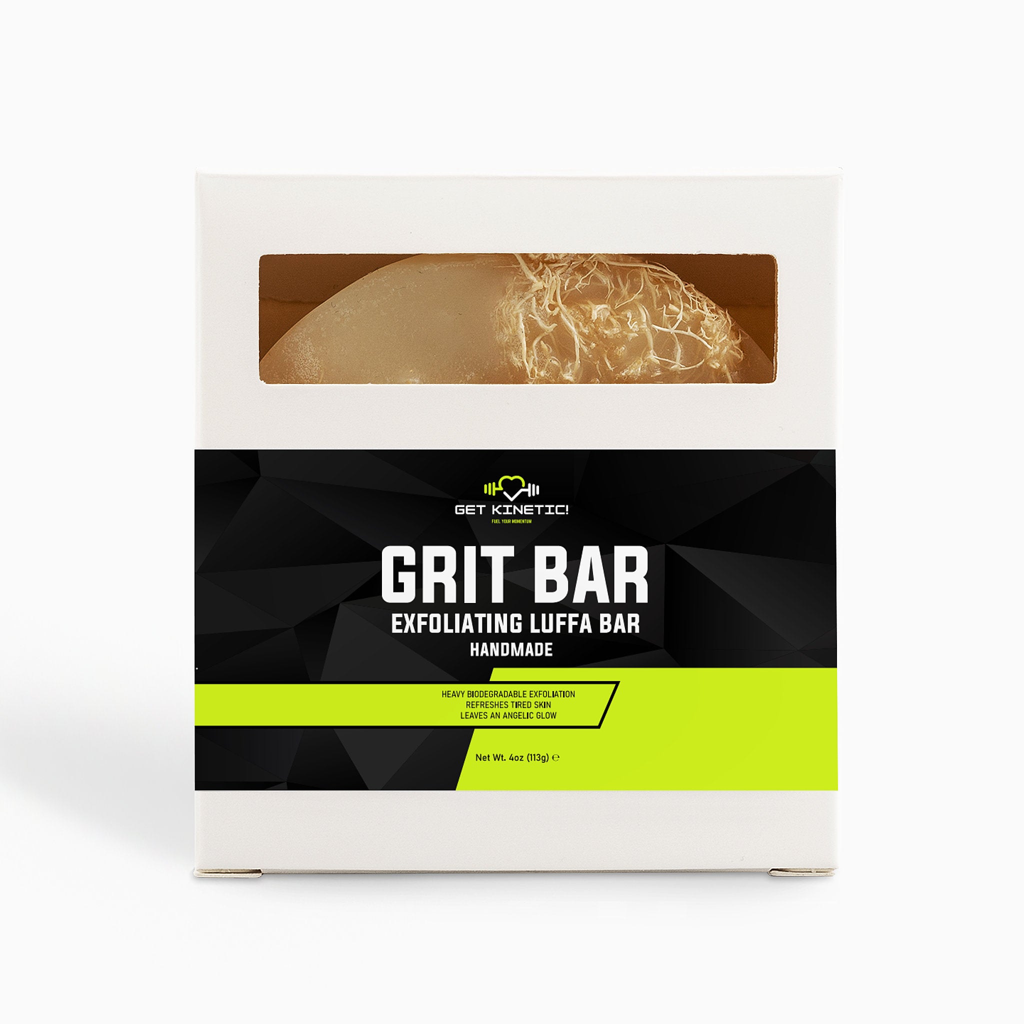 GRIT BAR – EXFOLIATING LUFFA BAR