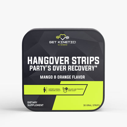 HANGOVER STRIPS – PARTY'S OVER RECOVERY (MANGO & ORANGE)