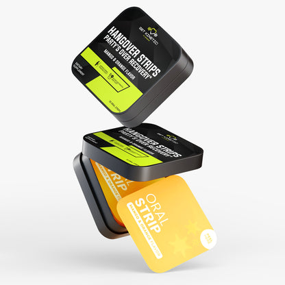 HANGOVER STRIPS – PARTY'S OVER RECOVERY (MANGO & ORANGE)
