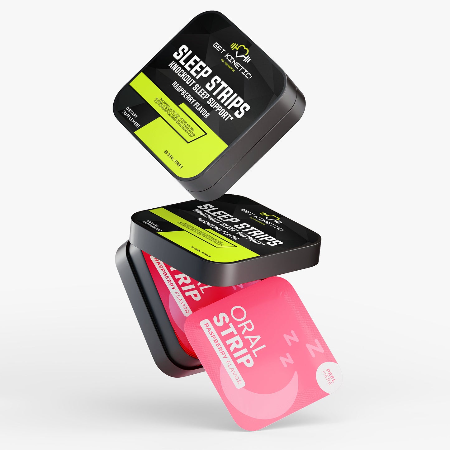 SLEEP STRIPS – KNOCKOUT SLEEP SUPPORT (RASPBERRY)