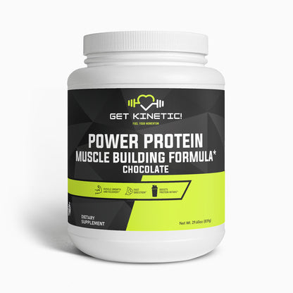 POWER PROTEIN (CHOCOLATE) – MUSCLE BUILDING FORMULA