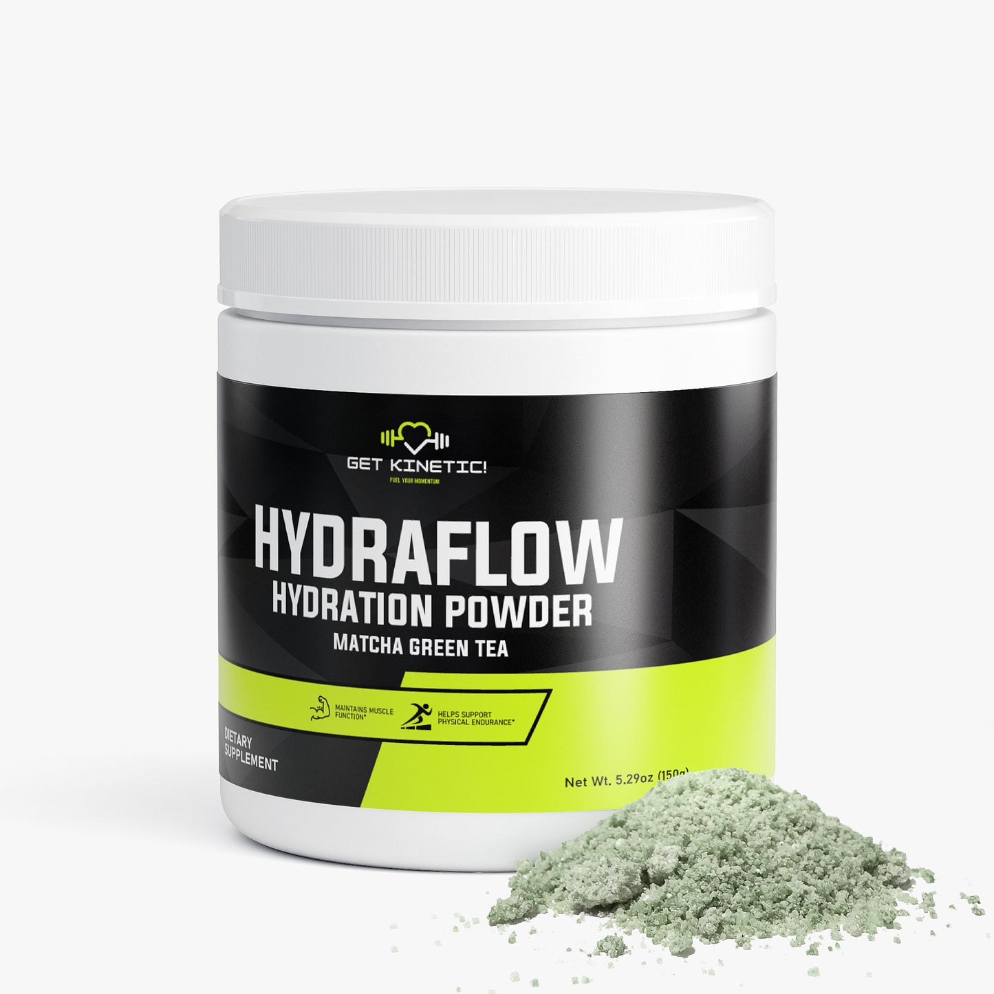 HYDRATION FUEL – MATCHA GREEN TEA ELECTROLYTE POWDER