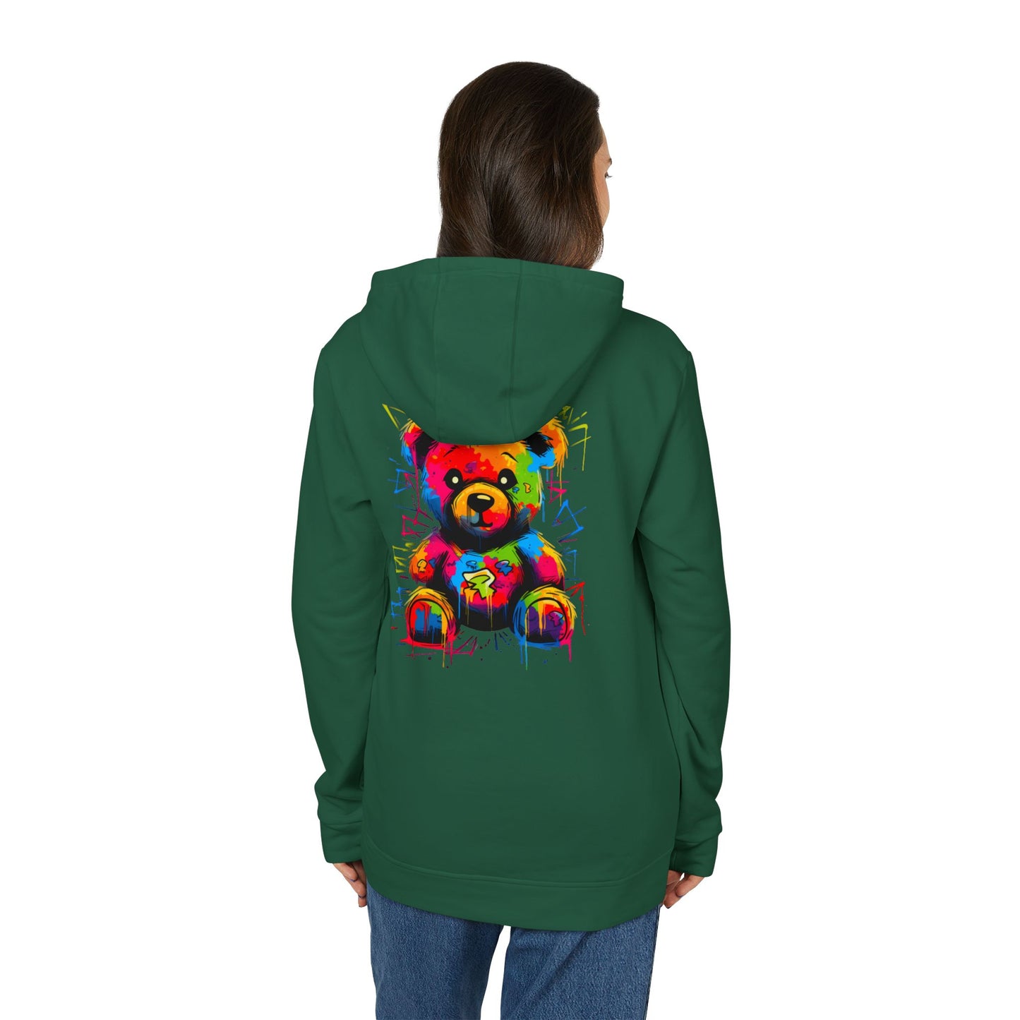 Geo the Teddy – Minimalist Hoodie