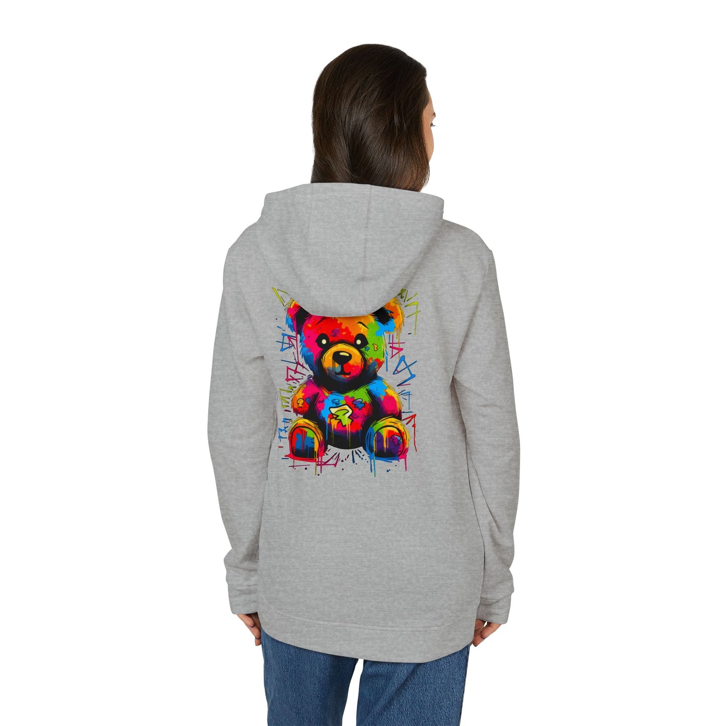 Geo the Teddy – Minimalist Hoodie