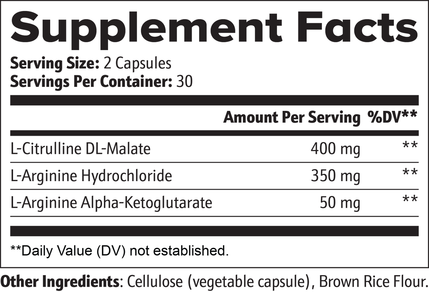 BLOOD RUSH – NITRIC OXIDE BOOSTER