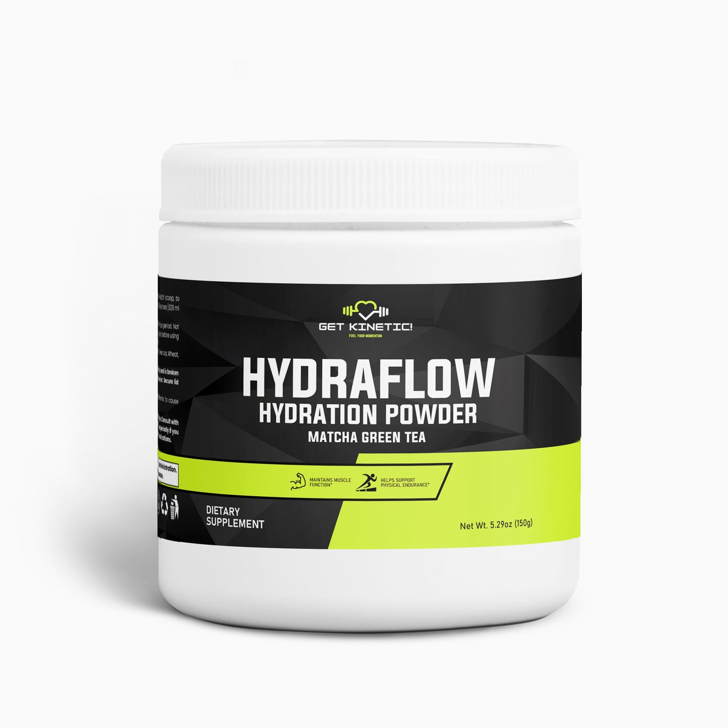 HYDRATION FUEL – MATCHA GREEN TEA ELECTROLYTE POWDER