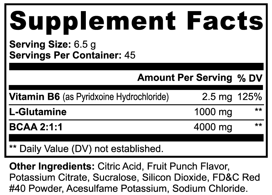 REBUILD MAX (FRUIT PUNCH) – POST-WORKOUT RECOVERY FORMULA