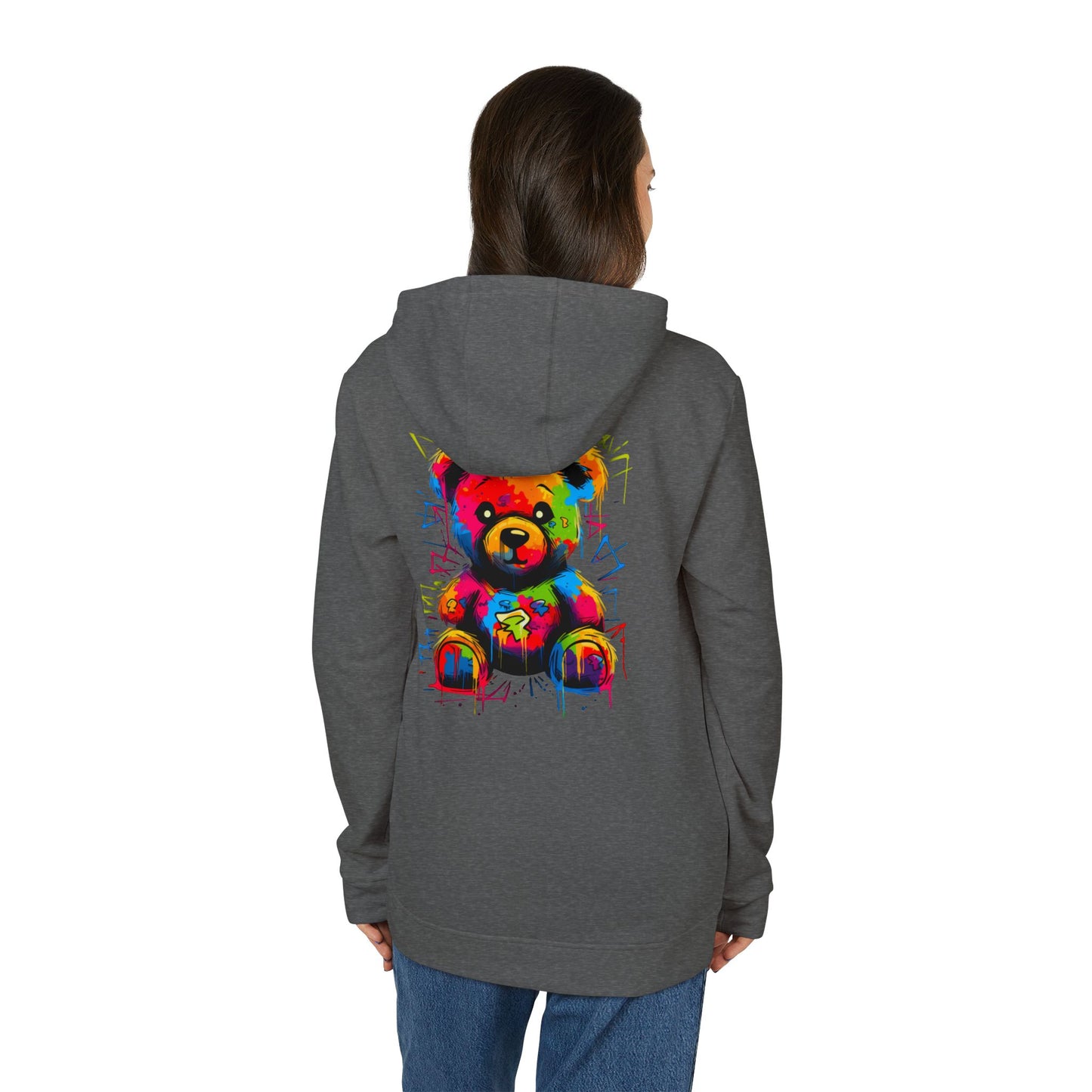 Geo the Teddy – Minimalist Hoodie