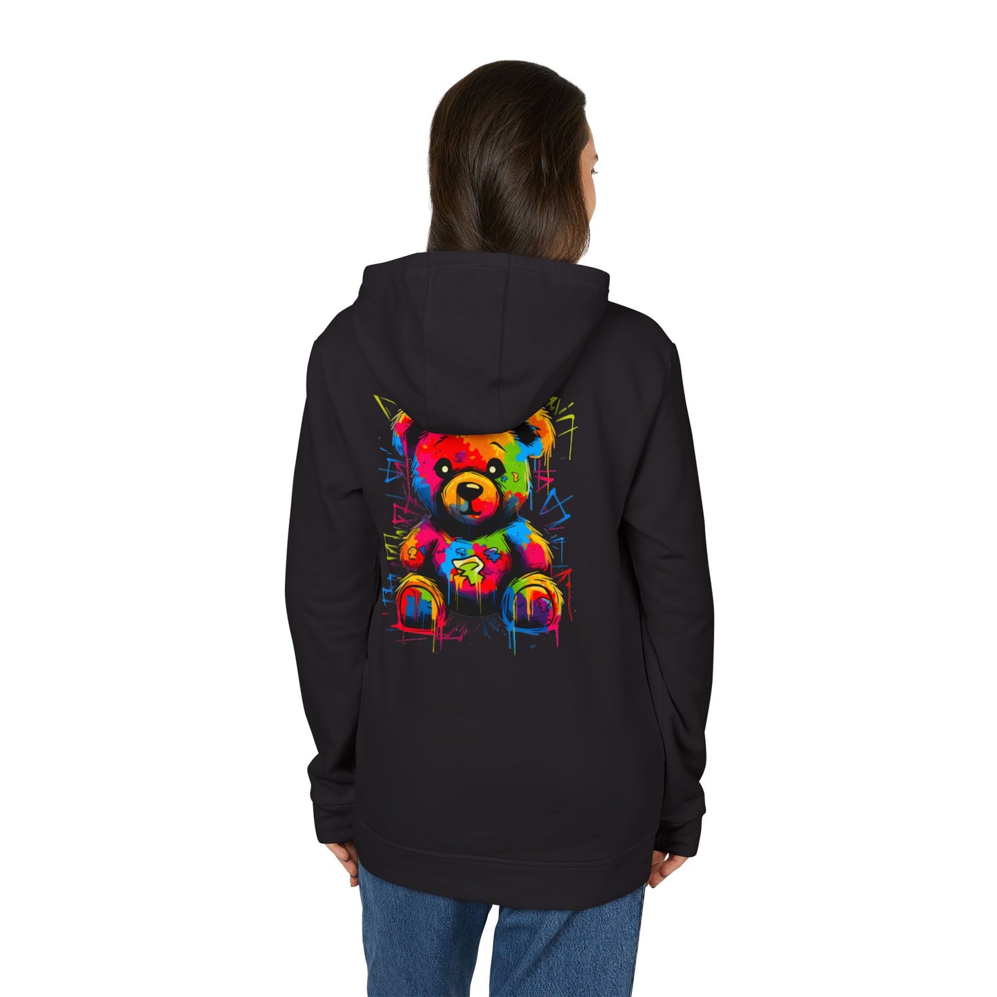 Geo the Teddy – Minimalist Hoodie