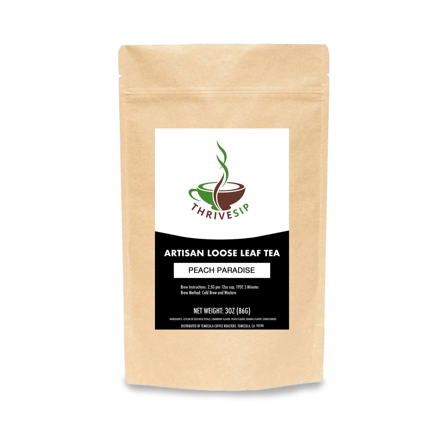 ThriveSip Peach Paradise Tea