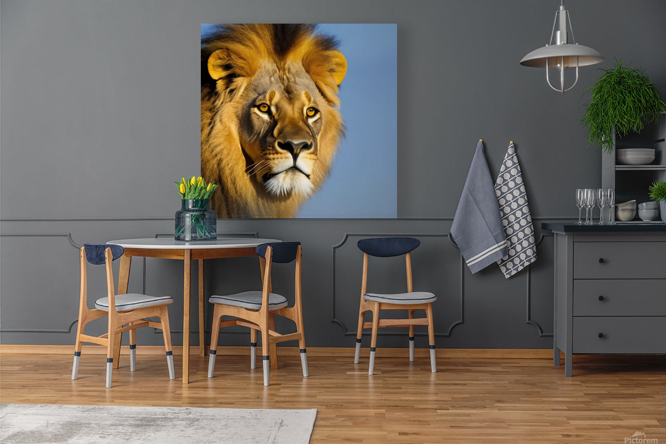 The King. Lion