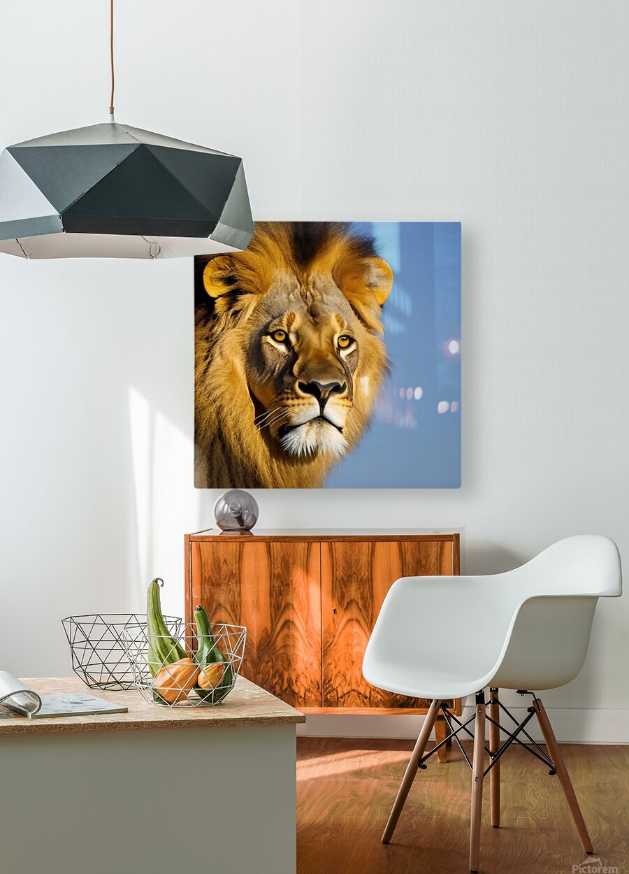 The King. Lion